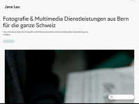 janaleu.ch Webseite Vorschau