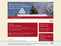 dreifaltigkeit-nk.de Webseite Vorschau