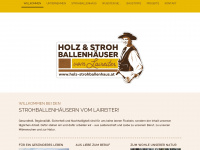 holz-strohballenhaus.at Webseite Vorschau