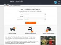 wir-kaufen-dein-motorrad.de Webseite Vorschau