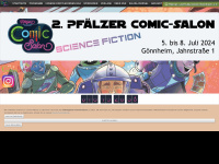 pfaelzer-comic-salon.de Webseite Vorschau