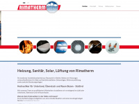 rimatherm.it Webseite Vorschau