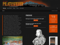 pilatusfeuer.ch Webseite Vorschau