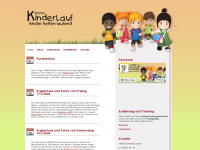 wienerkinderlauf.at Webseite Vorschau