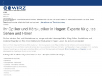 wirz-hagen.de Webseite Vorschau