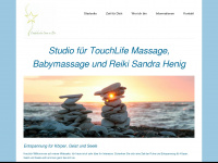 massage-erlebnis.de Webseite Vorschau