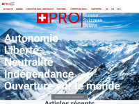 prosuisse.info Webseite Vorschau