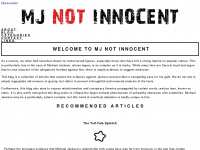 mjnotinnocent.wordpress.com Webseite Vorschau