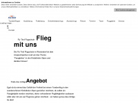 fly-tirol.com Webseite Vorschau