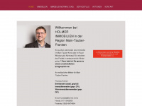 holmer-immobilien.com Webseite Vorschau