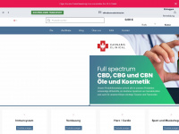 cannabisclinical.de Webseite Vorschau