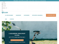 lovee-aquabike.com Webseite Vorschau