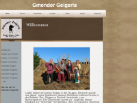 gmender-geigerla.de Webseite Vorschau