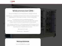 gms-messtechnik.de Webseite Vorschau