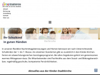 kinder-stadtkirche.de Webseite Vorschau