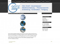 goetz-zylinderbau.de Webseite Vorschau