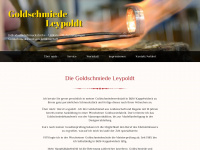 goldschmiede-leypoldt.de Webseite Vorschau