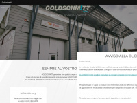 goldschmittitalia.it Webseite Vorschau