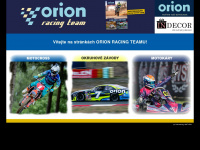 orionracing.cz Webseite Vorschau