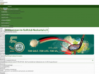 gc-neckartal.de Webseite Vorschau
