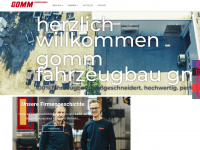 gomm-fahrzeugbau.de Webseite Vorschau