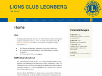 lions-leonberg.de Webseite Vorschau