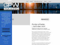 gpw-inkasso.de Webseite Vorschau