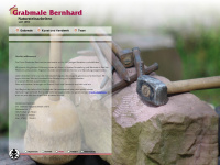 grabmale-bernhard.de Webseite Vorschau