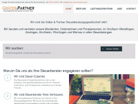 graeter-steuerberatung.de Webseite Vorschau