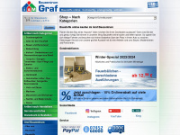 graf-baumarkt.de Webseite Vorschau