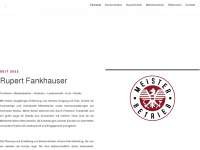 r-fankhauser.at Webseite Vorschau