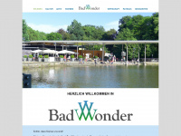 bad-wonder.de Webseite Vorschau