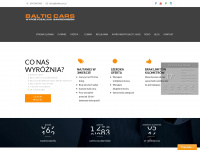 balticcars.pl Webseite Vorschau