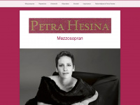 petra-hesina.de Webseite Vorschau