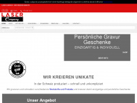 lasercompany.ch Webseite Vorschau