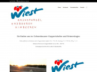 erdbeeren-wiest.de Webseite Vorschau