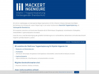 mackert-ingenieure.de Webseite Vorschau