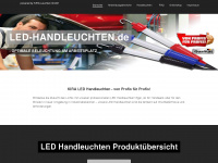 led-handleuchten.de Webseite Vorschau