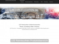 led-rohrleuchten.de Webseite Vorschau