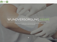 wundversorgung-kespe.de Webseite Vorschau