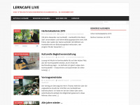 lerncafe.live Webseite Vorschau