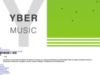 ybermusic.com Webseite Vorschau