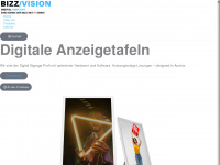 bizzvision.eu Webseite Vorschau