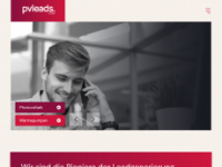 pvleads.com Webseite Vorschau