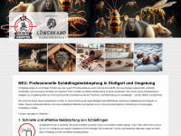 loewenkamp-schaedlingsbekaempfung.de Webseite Vorschau