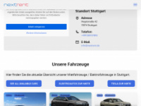 nextrent.de Webseite Vorschau