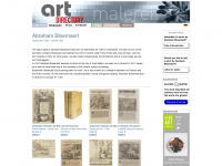 abraham-bloemaert.com Webseite Vorschau