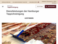 hamburg-teppichreinigung.de Webseite Vorschau