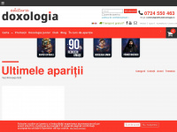 edituradoxologia.ro Webseite Vorschau