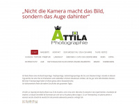 attila-photographie.de Webseite Vorschau